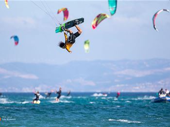 Jesse Richman cranks in the GKA Air Games