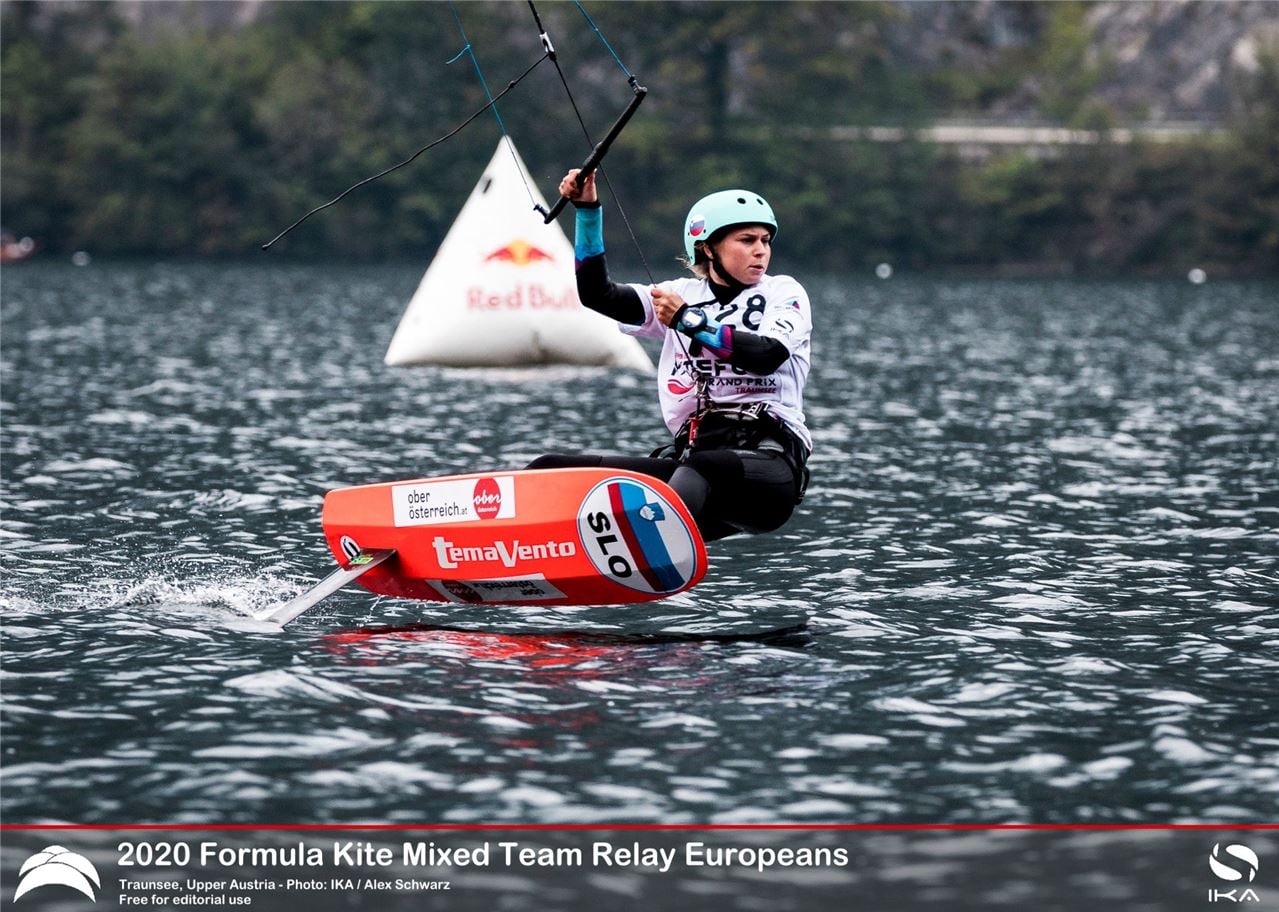 Kitefoil racing in Austria