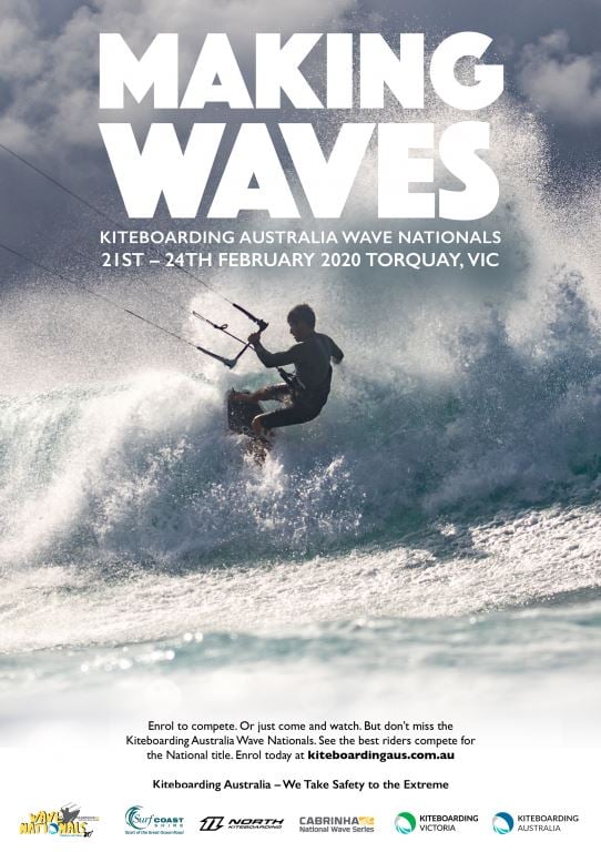 Australian Kiteboarding Wave Nationals are in February