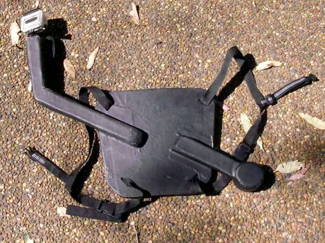 GoPro Surf Over The Shoulder Mount- back