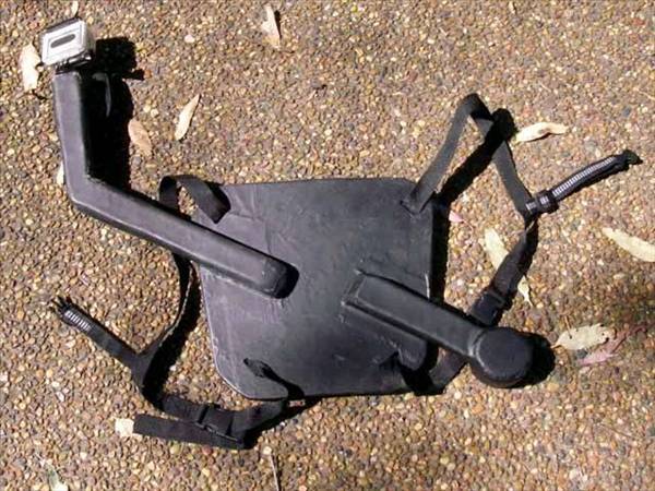 DIY fibreglass over-the-shoulder camera boom