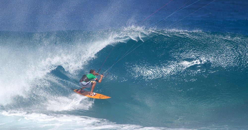 Kitesurfing in Bali